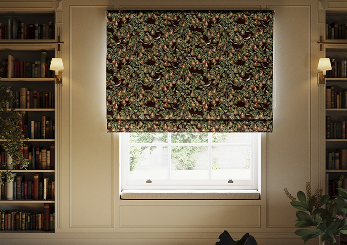 Pears, Russet - Twist&Fit Roman Blind - Image 3